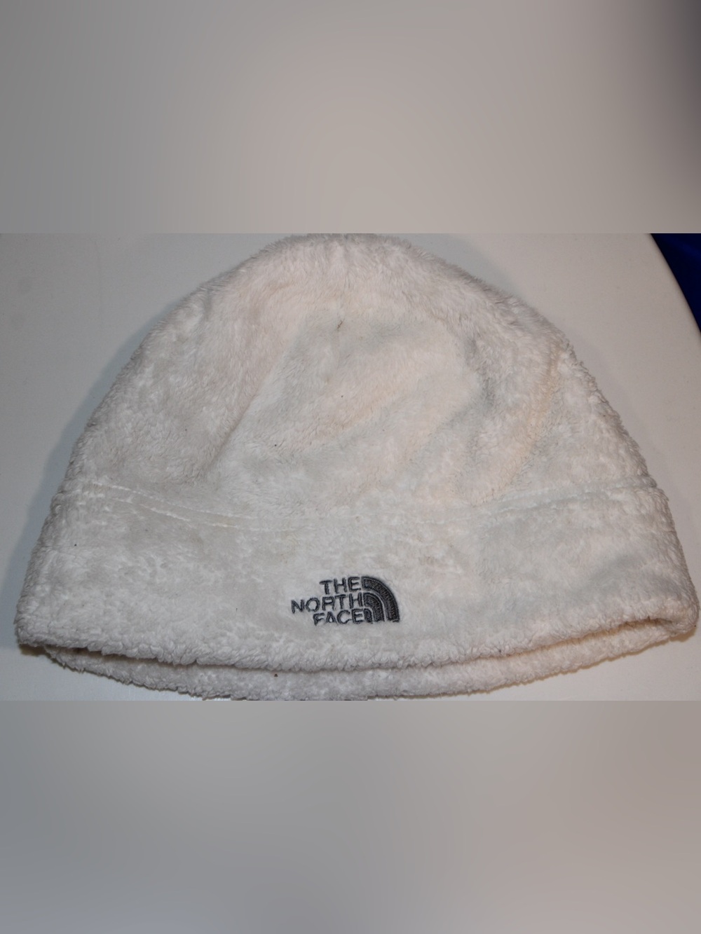 The North Face Fleece Beanie in Cream Skull cap